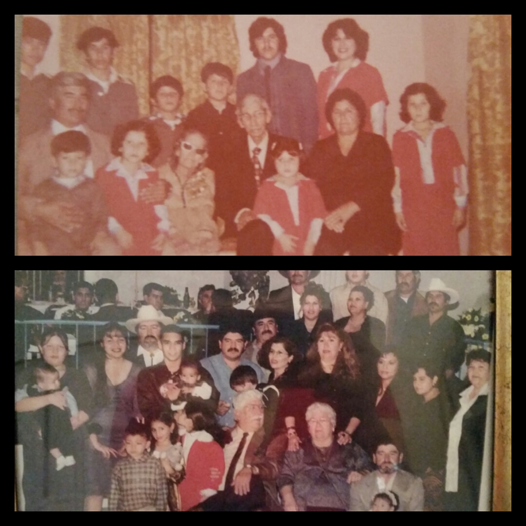 Ramiro Robles's family in Monterrey, Mexico